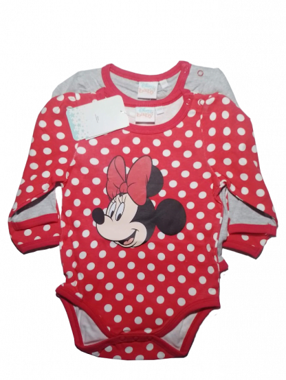 Набір з двох бодиків Disney baby Minnie для дівчинки