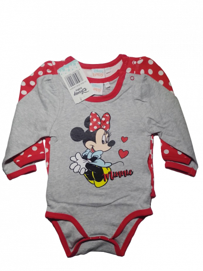 Набір з двох бодиків Disney baby Minnie для дівчинки