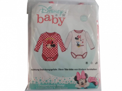 Набір з двох бодиків Disney baby Minnie для дівчинки