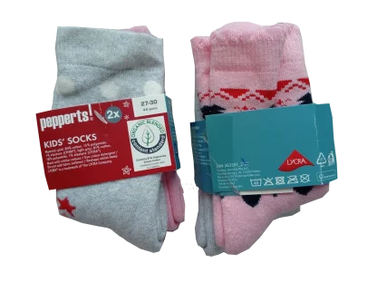 Шкарпетки на дівчинку Pepperts! Kids` socks 2 пари